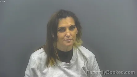 Mugshot of Dustina Wyatt booked in Blackford County, Indiana on September 25, 2026