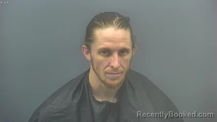 Mugshot of John Tanner Hendricks booked in Blackford County, Indiana on September 28, 2026