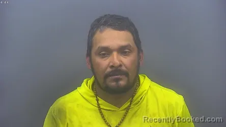 Mugshot of Vincio N/A N/A Aguillon booked in Blackford County, Indiana on October 21, 2026