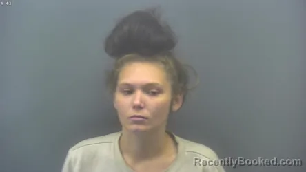 Mugshot of Rachel Lynn N/A Miller booked in Blackford County, Indiana on October 23, 2026
