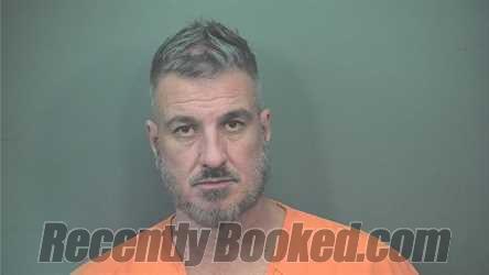 Booking photo from Boone County, Indiana
