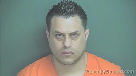 Mugshot of Carlos Flores Morales booked in Boone County, Indiana on March 12, 2026