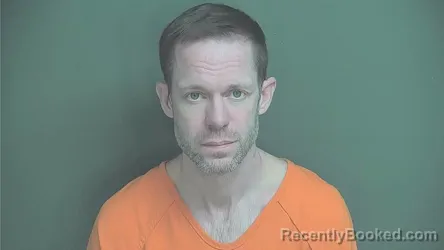 Mugshot of Michael Duane Sterrett booked in Boone County, Indiana on March 12, 2026