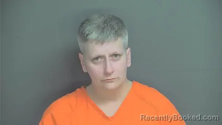 Mugshot of Amanda Kay Redman booked in Boone County, Indiana on March 13, 2026