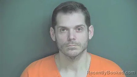 Mugshot of Andrew Alan Gardner booked in Boone County, Indiana on March 13, 2026