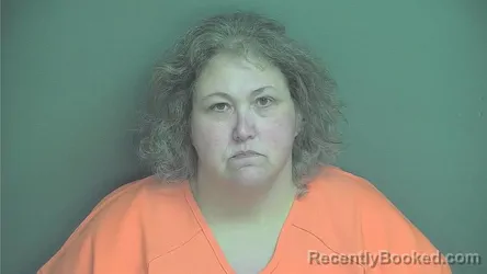 Mugshot of Christina D Ford booked in Boone County, Indiana on March 16, 2026