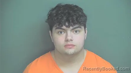 Mugshot of Keagan Lafave booked in Boone County, Indiana on March 18, 2026