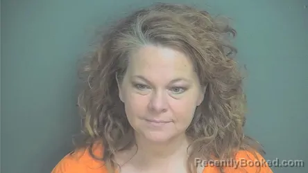 Mugshot of Carrie A Douglas booked in Boone County, Indiana on March 19, 2026