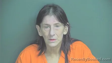 Mugshot of Lisa Skaggs booked in Boone County, Indiana on March 23, 2026