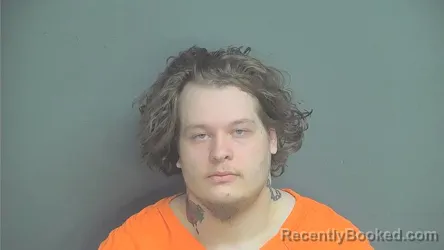 Mugshot of Noah Edgil booked in Boone County, Indiana on March 23, 2026