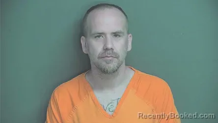 Mugshot of Robert Paul Berkhardt booked in Boone County, Indiana on March 25, 2026