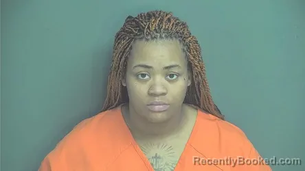 Mugshot of Elexys M Robinson booked in Boone County, Indiana on March 30, 2026