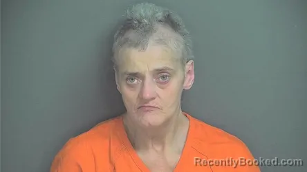 Mugshot of Melodie Stewart booked in Boone County, Indiana on April 22, 2026