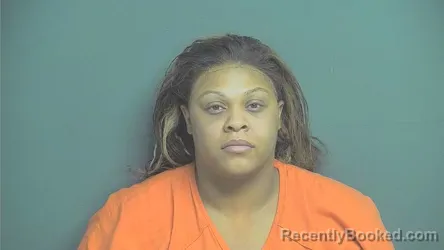 Mugshot of Latoya Shanae Harlin booked in Boone County, Indiana on April 23, 2026