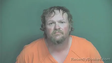 Mugshot of Clint Sarringhaus booked in Boone County, Indiana on April 22, 2026