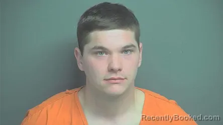 Mugshot of Tyler Bovee booked in Boone County, Indiana on April 23, 2026