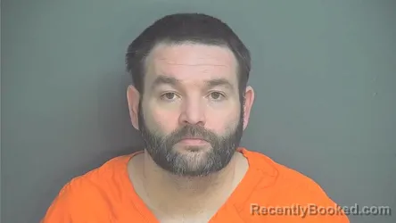 Mugshot of Travis Eugene Jay booked in Boone County, Indiana on April 24, 2026