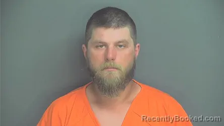 Mugshot of Kyle C Richardson booked in Boone County, Indiana on April 24, 2026