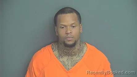Mugshot of Jamar Lovell Barnett booked in Boone County, Indiana on April 29, 2026
