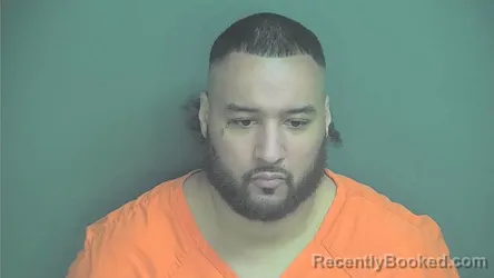Mugshot of David Juarez booked in Boone County, Indiana on May 1, 2026