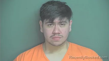 Mugshot of Ivan Villanueva booked in Boone County, Indiana on May 2, 2026