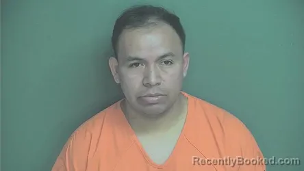 Mugshot of Omar Martinez booked in Boone County, Indiana on May 3, 2026