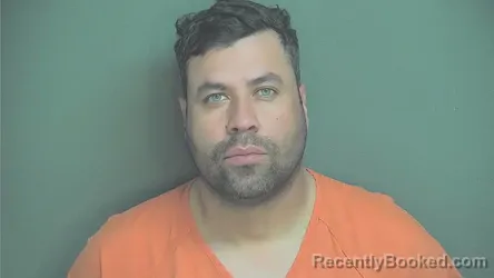 Mugshot of Jose Daniel Guerra Medina booked in Boone County, Indiana on May 3, 2026