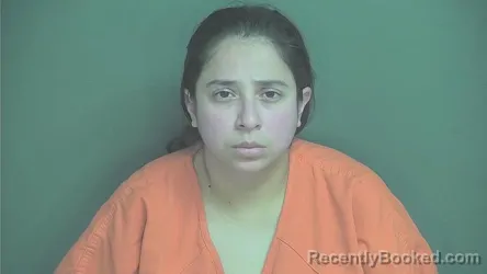 Mugshot of Jennifer Castellon booked in Boone County, Indiana on May 7, 2026