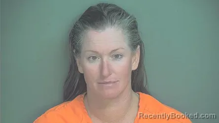 Mugshot of Elizabeth Courtney booked in Boone County, Indiana on May 11, 2026