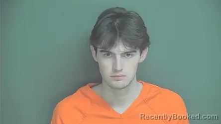 Mugshot of Nicholas Michael Lampe booked in Boone County, Indiana on May 14, 2026