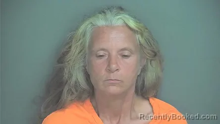 Mugshot of Melinda Robinson booked in Boone County, Indiana on May 18, 2026