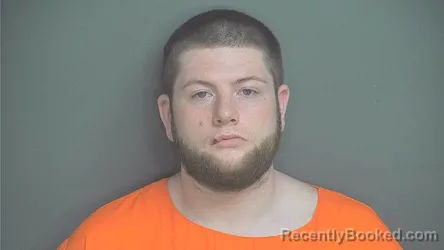 Mugshot of Nickolas R Riley booked in Boone County, Indiana on May 20, 2026