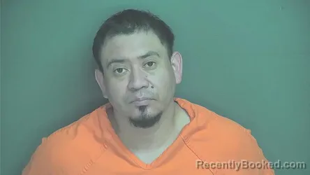 Mugshot of Dodanin Abimael Rodriguez booked in Boone County, Indiana on May 25, 2026