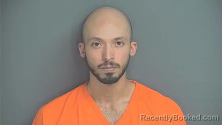 Mugshot of Oscar Thomas Burns booked in Boone County, Indiana on June 3, 2026