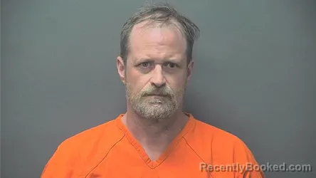 Mugshot of Daniel Duane Lollar booked in Boone County, Indiana on June 13, 2026