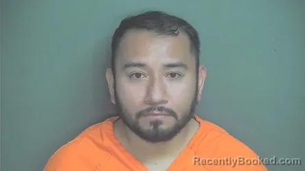Mugshot of Christopher Alvarado booked in Boone County, Indiana on June 14, 2026