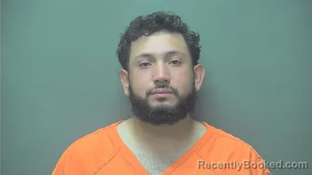 Mugshot of Jose Antonio Ochoa booked in Boone County, Indiana on June 14, 2026