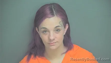 Mugshot of Erin Stevens booked in Boone County, Indiana on June 15, 2026