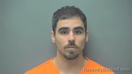 Mugshot of Manuel Carlos Tello booked in Boone County, Indiana on June 22, 2026