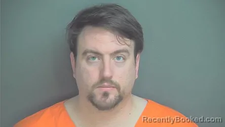 Mugshot of Spencer Hitchcock booked in Boone County, Indiana on June 29, 2026