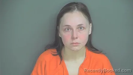 Mugshot of Sarah Fishburn booked in Boone County, Indiana on June 29, 2026