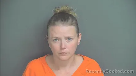Mugshot of Mallori Larson booked in Boone County, Indiana on July 2, 2026