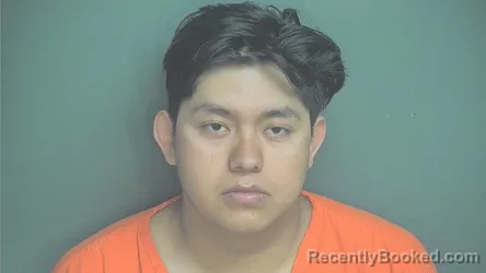 Mugshot of Carlos Alberto Amayo Hernandez booked in Boone County, Indiana on July 3, 2026
