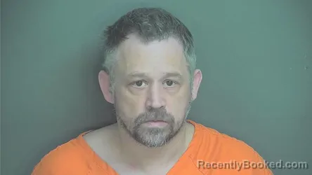 Mugshot of Chad Godsey booked in Boone County, Indiana on July 6, 2026