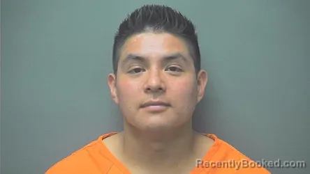 Mugshot of Donaldo Claudio Martinez booked in Boone County, Indiana on July 7, 2026