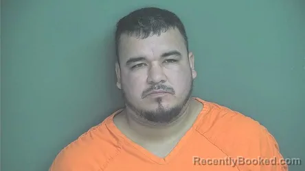 Mugshot of Luis Roberto Morales Lopez booked in Boone County, Indiana on July 8, 2026