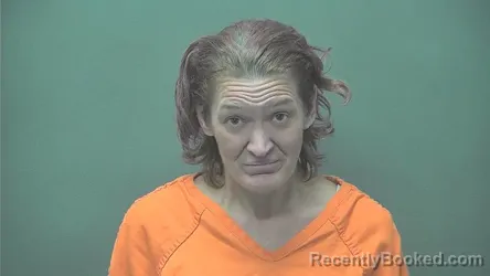 Mugshot of Tiffany Elaine Edwards booked in Boone County, Indiana on July 8, 2026