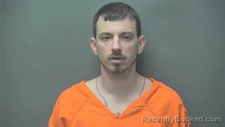 Mugshot of Billy Joe Brantner booked in Boone County, Indiana on July 8, 2026