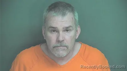 Mugshot of Dirk Fyffe booked in Boone County, Indiana on July 8, 2026
