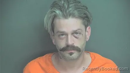 Mugshot of Logan Graym Retz booked in Boone County, Indiana on July 9, 2026